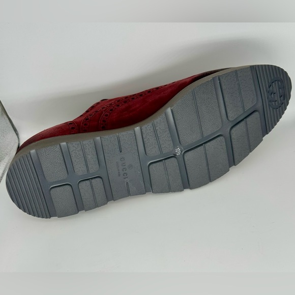 Gucci 💫 Men’s Suede Oxford - Picture 3 of 11